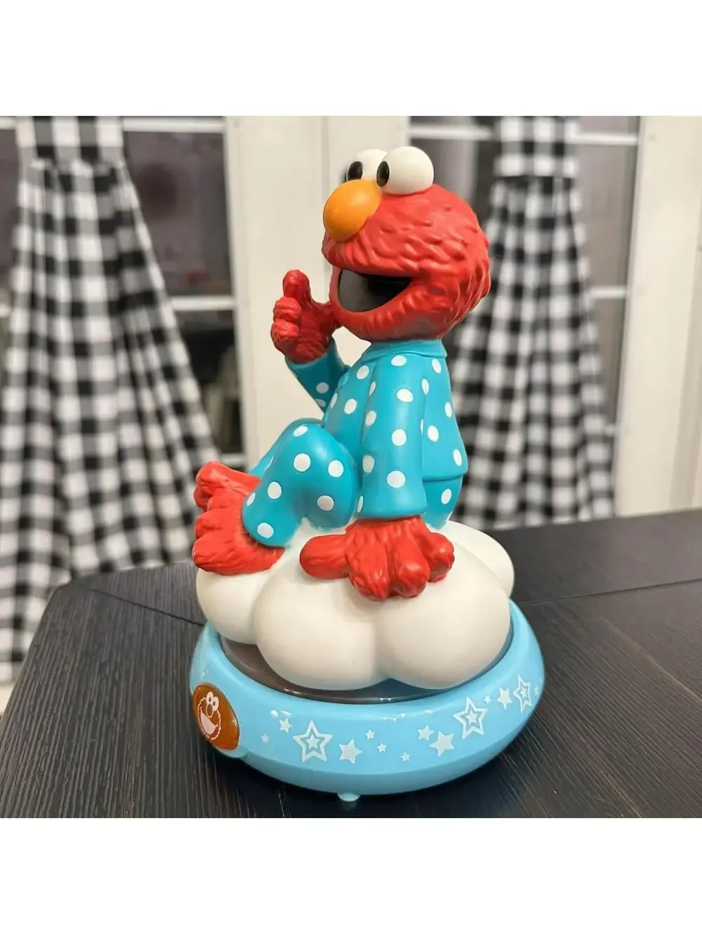 Sesame Workshop Elmo Light Up Night Light Figurine Pajamas Cloud 2019 EUC